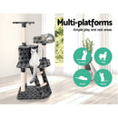 i.Pet Cat Tree 120cm Tower Scratching Post Scratcher Trees Bed Wood Condo Toys Bed - RnR Galore