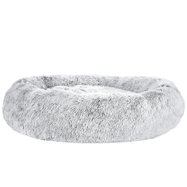 i.Pet Pet Bed Dog Cat 110cm Calming Extra Large Soft Plush Light Charcoal - RnR Galore