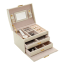 Jewellery Storage Box Girls Rings Necklaces Display Organiser Storage Case - RnR Galore