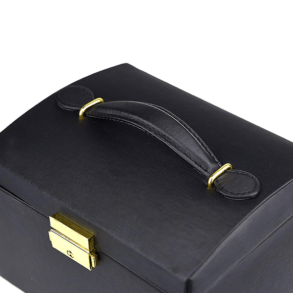 Jewellery Storage Box Girls Rings Necklaces Display Organiser Storage Case - RnR Galore