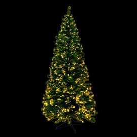 Jingle Jollys 1.8m Christmas Tree Optic Fibre LED Xmas tree Warm White - RnR Galore