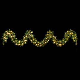 Jingle Jollys 5M Christmas Garland LED Lights Party Xmas Decorations 380 TIPS - RnR Galore