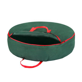 Jingle Jollys Christmas Garland Wreath Storage Bag Baubles Ornaments Container - RnR Galore