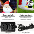 Jingle Jollys Christmas Inflatable Archwary Santa 3M Illuminated Decorations - RnR Galore