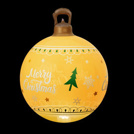 Jingle Jollys Christmas Inflatable Ball 60cm Led Illuminated Xmas Decoration - RnR Galore