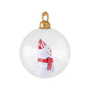 Jingle Jollys Christmas Inflatable Ball 60cm Snowman Decoration Giant Bauble - RnR Galore