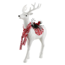 Jingle Jollys Christmas Reindeer 45cm Glitter Deer Ornaments Party Decorations - RnR Galore