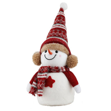 Jingle Jollys Christmas Snowman Handicraft Ornaments Party Decorations 35cm - RnR Galore