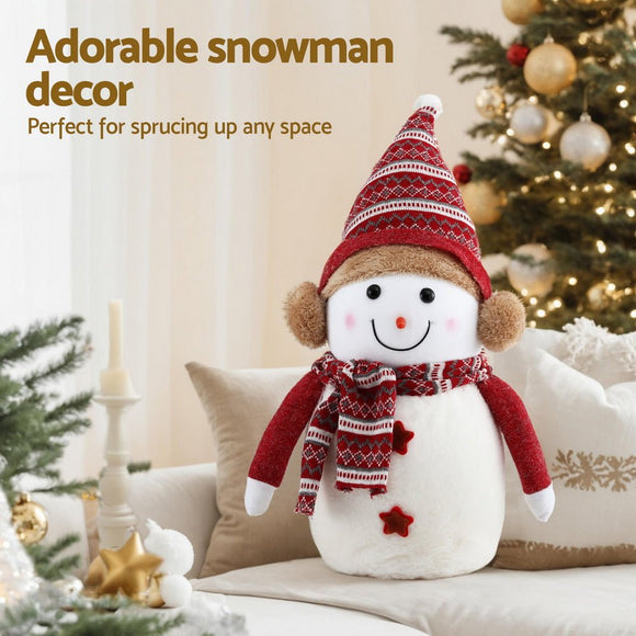 Jingle Jollys Christmas Snowman Handicraft Ornaments Party Decorations 60cm - RnR Galore