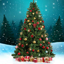 Jingle Jollys Christmas Tree 1.8m Green Xmas Tree Decorations 650 Tips - RnR Galore