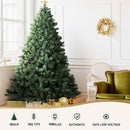 Jingle Jollys Christmas Tree 1.8M Xmas Tree Decorations 1980 LEDs 8 Light Mode - RnR Galore