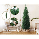 Jingle Jollys Christmas Tree 1.8m Xmas Tree Decorations Green 300 Tips - RnR Galore