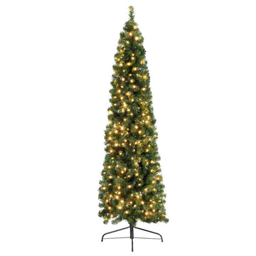 Jingle Jollys Christmas Tree 2.1M Corner Xmas Tree Party Decorations 430 Tips - RnR Galore