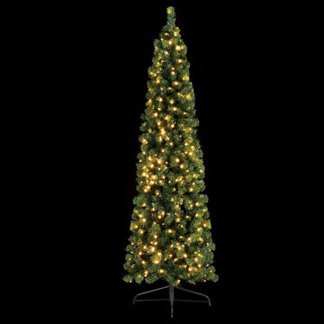 Jingle Jollys Christmas Tree 2.1M Corner Xmas Tree Party Decorations 430 Tips - RnR Galore