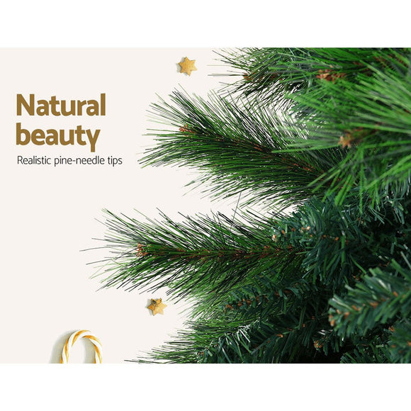 Jingle Jollys Christmas Tree 2.1M Xmas Tree Decorations Pine Needles 1584 Tips - RnR Galore