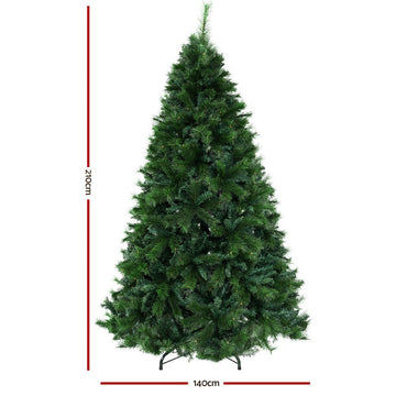 Jingle Jollys Christmas Tree 2.1M Xmas Tree Decorations Pine Needles 1584 Tips - RnR Galore