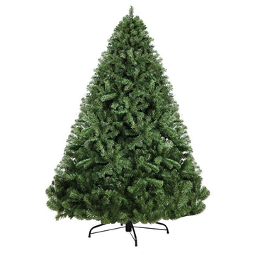 Jingle Jollys Christmas Tree 2.4M Xmas Tree Decorations Green 1500 Tips - RnR Galore