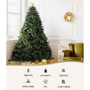 Jingle Jollys Christmas Tree 2.7m Green Xmas Tree Decorations 1590 Tips - RnR Galore