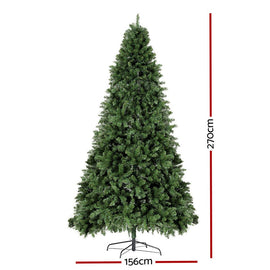 Jingle Jollys Christmas Tree 2.7M LED Xmas Tree Party Decorations 2590 Tips - RnR Galore