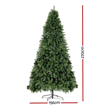Jingle Jollys Christmas Tree 2.7M LED Xmas Tree Party Decorations 2590 Tips - RnR Galore