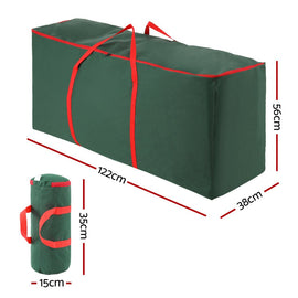 Jingle Jollys Christmas Tree Baubles Storage Bag Set Ornaments Container Box - RnR Galore