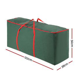 Jingle Jollys Christmas Tree Storage Bag Fits Up to 8ft Tree Xmas Bag Green - RnR Galore