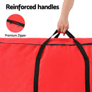 Jingle Jollys Christmas Tree Storage Bag Fits Up to 8ft Tree Xmas Bag Red - RnR Galore