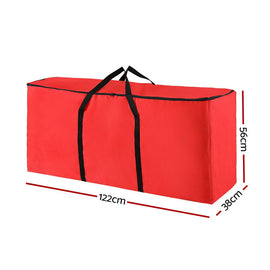 Jingle Jollys Christmas Tree Storage Bag Fits Up to 8ft Tree Xmas Bag Red - RnR Galore