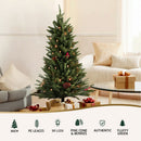 Jingle Jollys Mini Christmas Tree 90cm LED Xmas Tree Party Decorations - RnR Galore