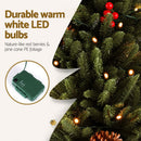 Jingle Jollys Mini Christmas Tree 90cm LED Xmas Tree Party Decorations - RnR Galore