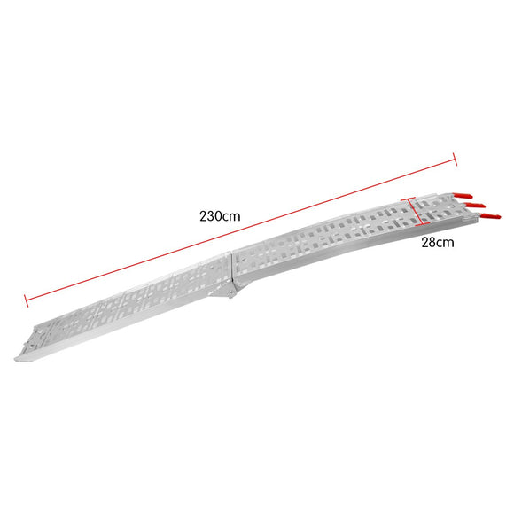 Kartrite 2x Aluminium Folding Loading Ramps ATV Motorbike - RnR Galore