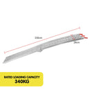 Kartrite Aluminium Folding Loading Ramp Atv Motorbike Motorcycle Golf Buggy Trailer - RnR Galore
