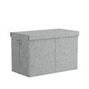 Keezi Large Toy Box Chest Storage with Flip-Top Lid Foldable Organizer Bins Grey - RnR Galore