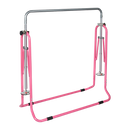 Kids Gymnastics Bars Training Horizontal Bar Monkey Kip Bar Pink - RnR Galore