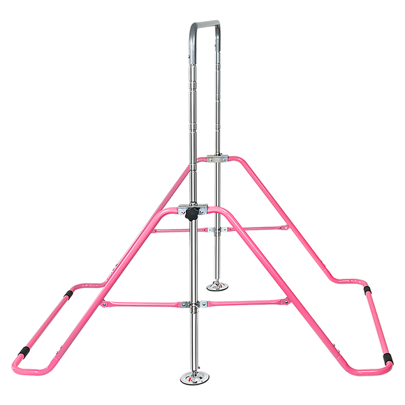 Kids Gymnastics Bars Training Horizontal Bar Monkey Kip Bar Pink - RnR Galore