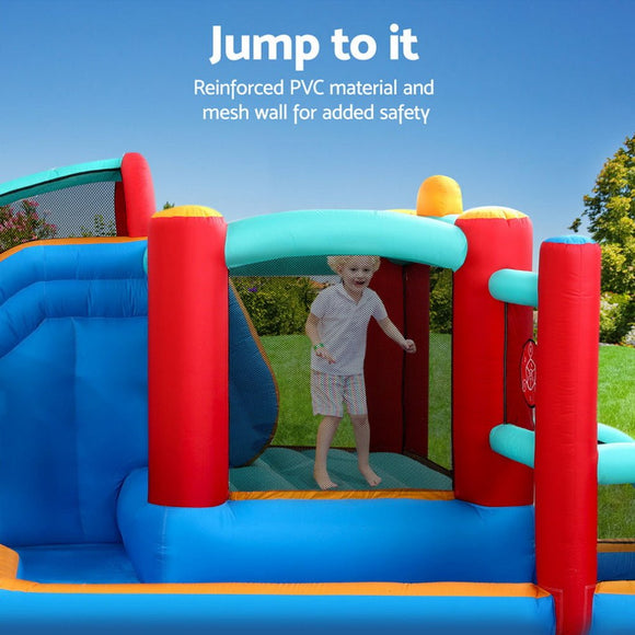 Kids Inflatable Water Slide Splash Pool Park Jumping Castle Bounce 615X322CM - RnR Galore