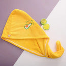 Ladies' Soft Quick - Dry Shower Cap Towel - Delicate Embroidery, Essential for a Refreshing Bath（violet） - RnR Galore