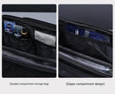 Large Capacity PU Leather Toiletry Bag - Multi - Compartment Dopp Kit & Cosmetic Organizer(Brown) - RnR Galore