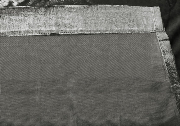 Large Thick Velvet Curtains Warp Knitted Velvet 540x270cm+Hooks Pinch Pleat Grey - RnR Galore