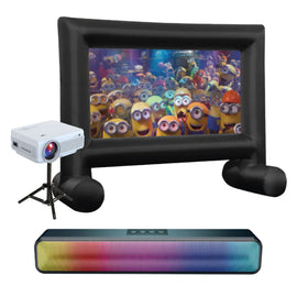 Laser 1080P Outdoor Cinema Bundle 144 Inch - RnR Galore