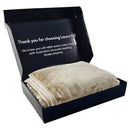 Laura Hill 600 - GSM Mink Blanket Queen Size Double - Sided Soft Plush Bed Faux Throw Rug 220 X 240cm Sage - RnR Galore