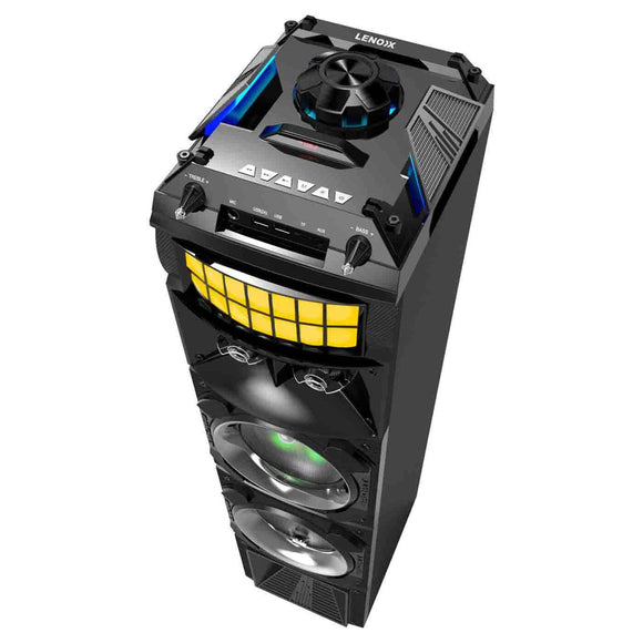 LED Stage Lights Portable Wireless Streaming Speaker with 80W RMS - RnR Galore