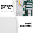 Leier Ceiling Light LED Round 42W Ultra - THIN 5CM Oyster Lamp Modern Cool/Warm - RnR Galore