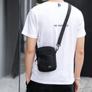 Light Grey Mini Streetwear Oxford Cloth Crossbody Bag - Ultra - Light (200g) Fashion Sling Pack, Fits 8 - inch Tablet - RnR Galore
