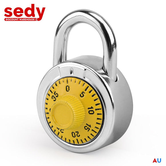 Lock Dial Combination Lock Gym Sports Locker Toolbox Case School Portable Fences - RnR Galore