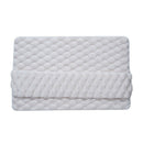 Luxury Plush Memory Foam Bath Mat with Foot Drying Panel - Super Absorbent & Non - Slip Bathroom Rug(Checkered gray) - RnR Galore