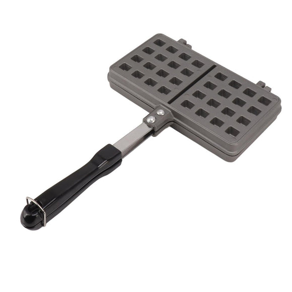 Manual Waffle Maker - Double Nonstick Aluminum Alloy Waffle Mold for Hash Browns, Pancakes - RnR Galore