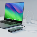 mbeat Elite 9 - in - 1 USB - C Multiport Hub with Built - in M.2 NVMe SSD Enclosure - RnR Galore