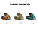 Men's Flip Flops with EVA - PVC Dual Sole, Black for Comfort & Style for Summer Beach & Daily Wear(40) - RnR Galore