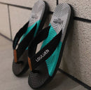 Men's Flip Flops with EVA - PVC Dual Sole, Black for Comfort & Style for Summer Beach & Daily Wear(41) - RnR Galore